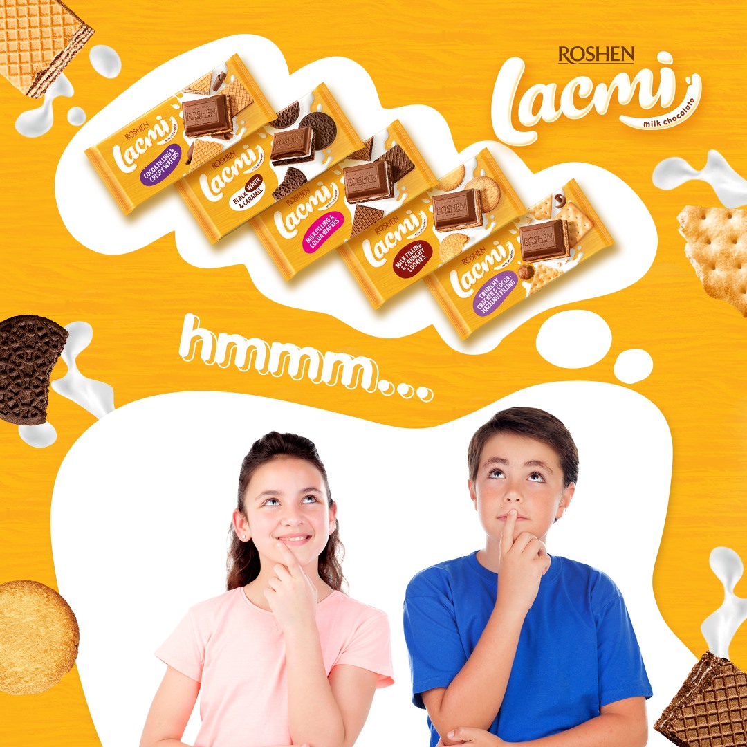 Ciocolata Lacmi - ROSHEN